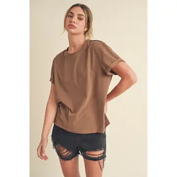 Mali Baby Tee Short Sleeve Top