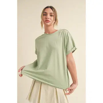 Mali Baby Tee Short Sleeve Top