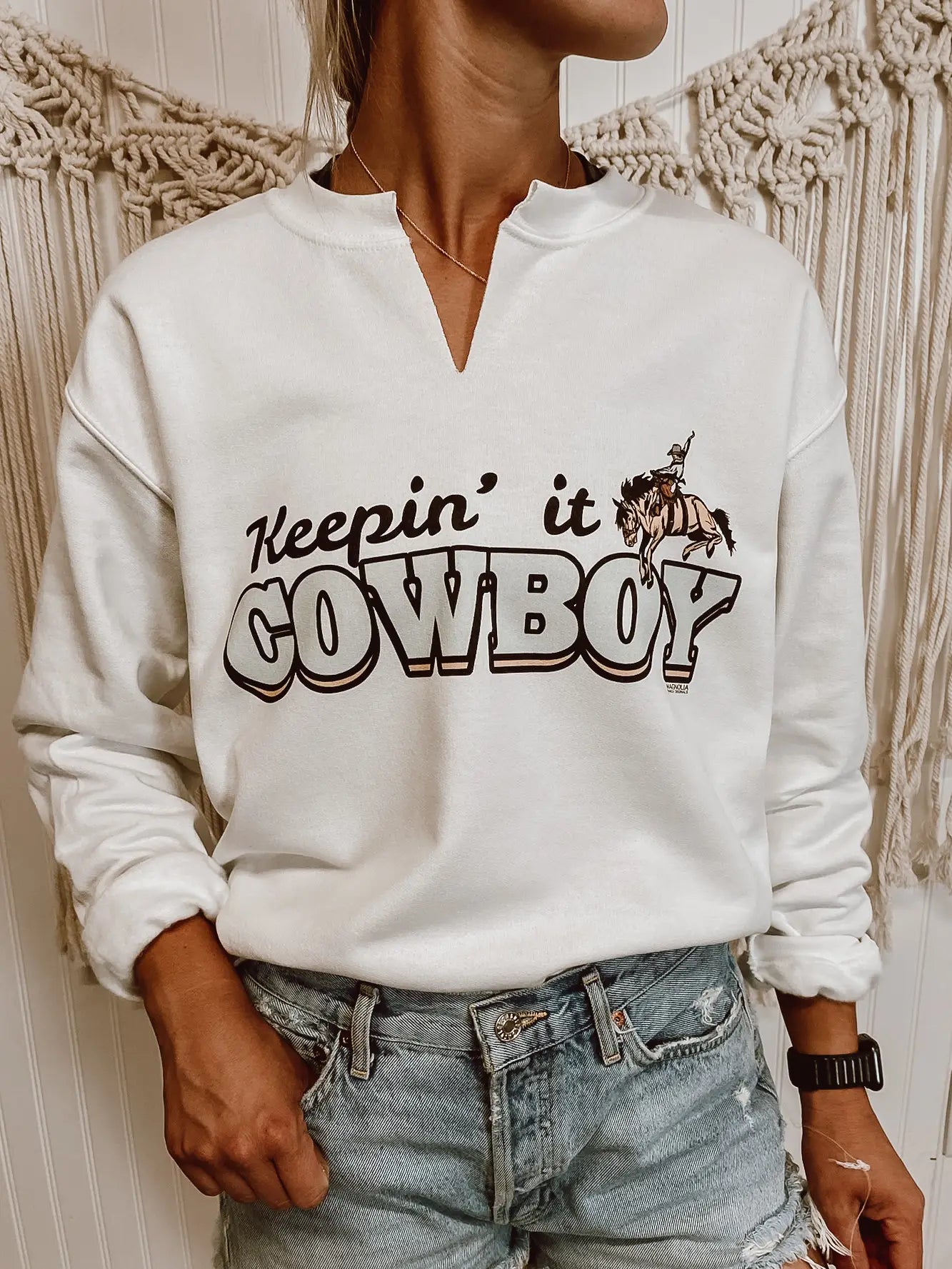 Keepin’ It Cowboy Sweatshirt