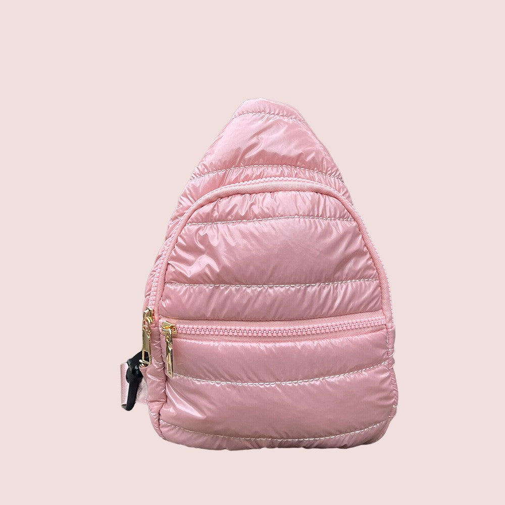 Puffer Sling Cross Body Purse