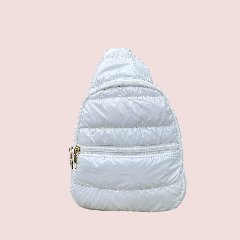Puffer Sling Cross Body Purse
