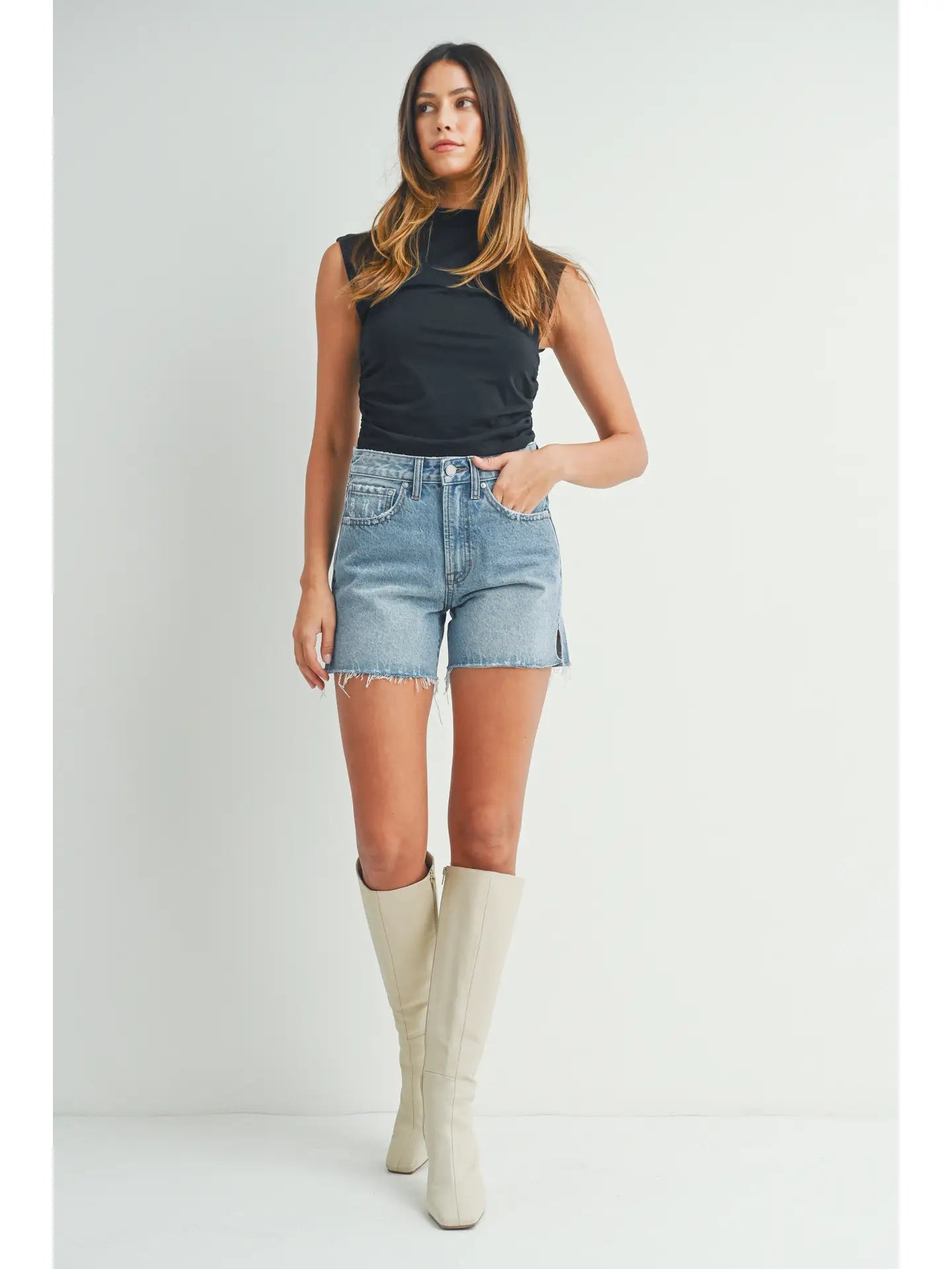 Side Slit Short