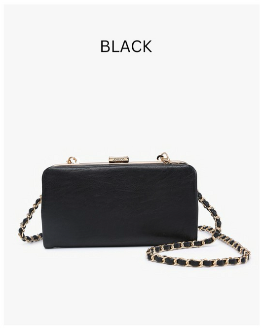 Sue Black Wallet Pouch