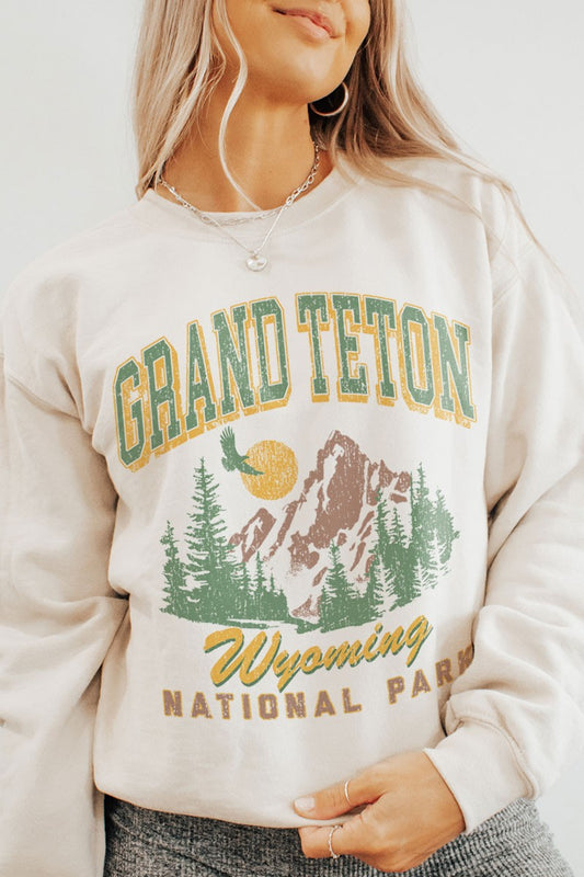 Grand Teton Mountains Sweatshirt