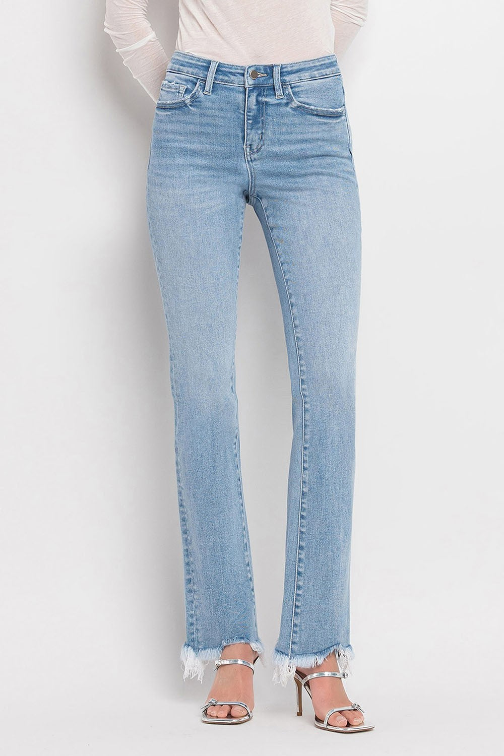 Flying Monkey High Rise Mini Bootcut Jean