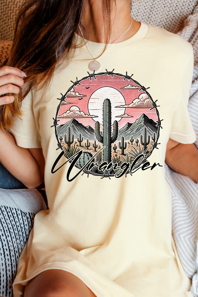 Soft Cream Wrangler Graphic Tee